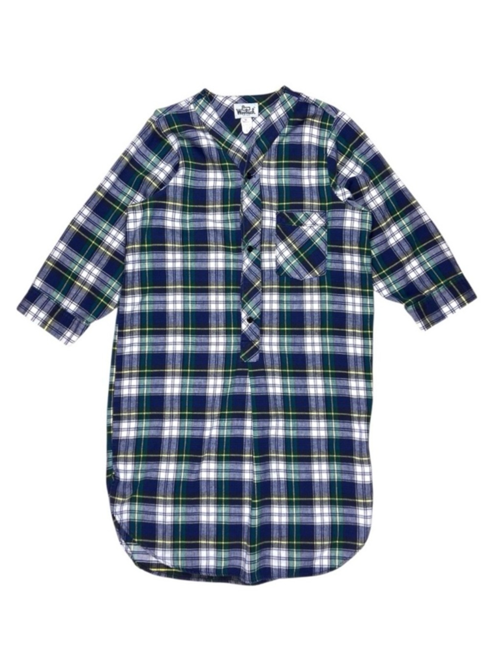Woolrich Vintage Plaid Flannel Nightgown